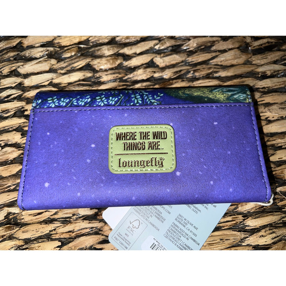 Loungefly Where The Wild Things Are Mini Backpack Wallet Set - Picture 8 of 8